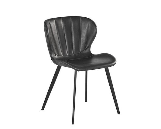 Arabella Dining Chair - Bravo Portabella / Polo Club Kohl Grey by Sunpan