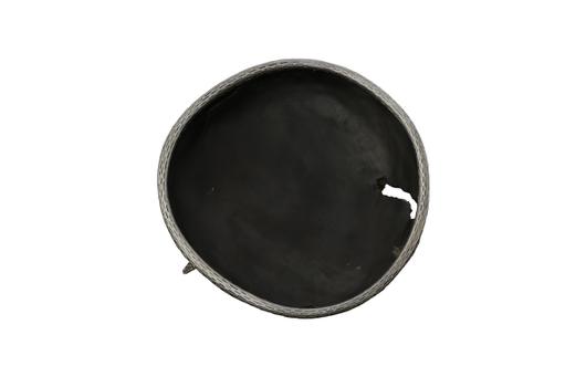 Graven Table Top Bowl, Black and Stainless Steel by Phillips Collection