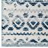 Burket Takara Abstract Diamond Moroccan Trellis 5X8 Indoor And Outdoor Area Rug In Ivory And Blue by Modway Furniture