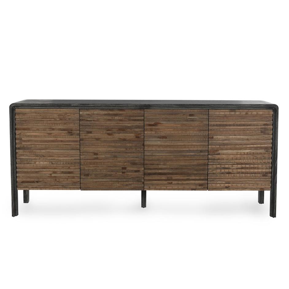 Elodie Elm Wood 4Dr Cabinet by Classic Home