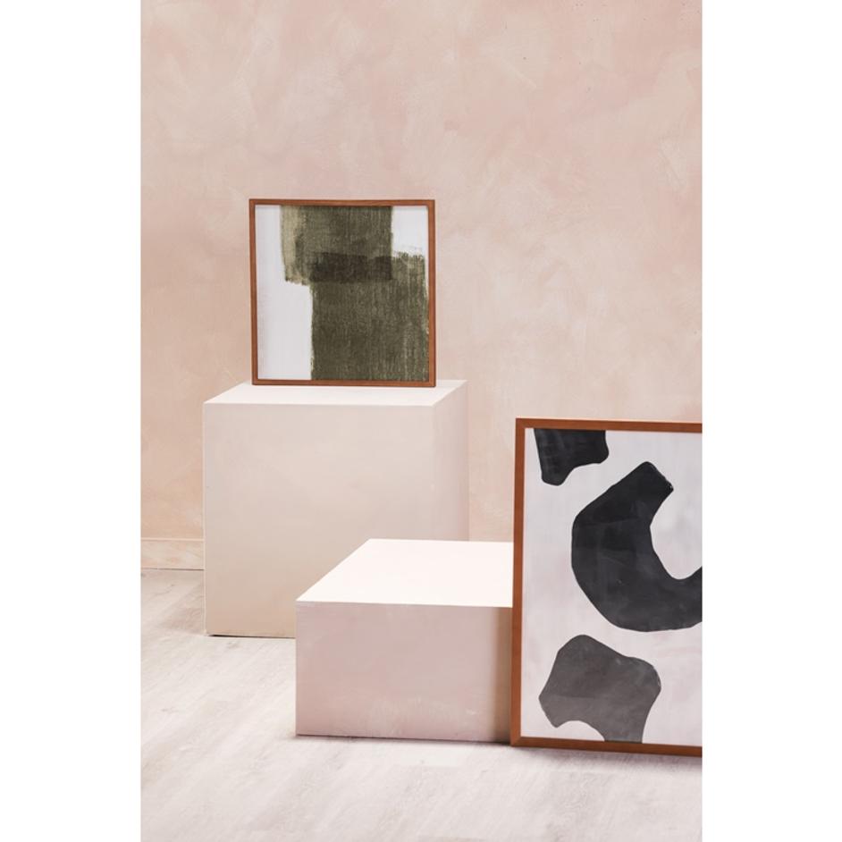 BRUSH FRAMED PAINTING by Moes Home