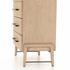 Rosedale 6 Drawer Tall Dresser In Yucca Oak by FOUR HANDS