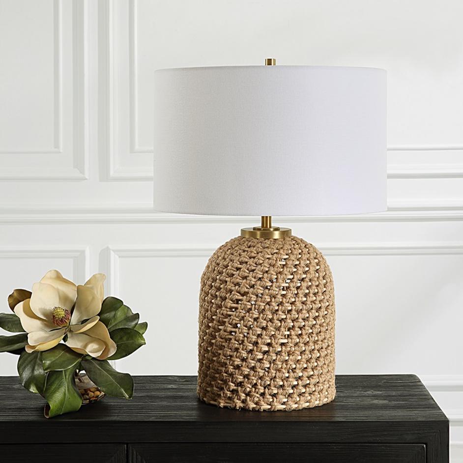 Kendari Rope & Rattan Table Lamp by Uttermost