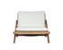 BARI LOUNGE CHAIR - NATURAL - STINSON WHITE by Sunpan
