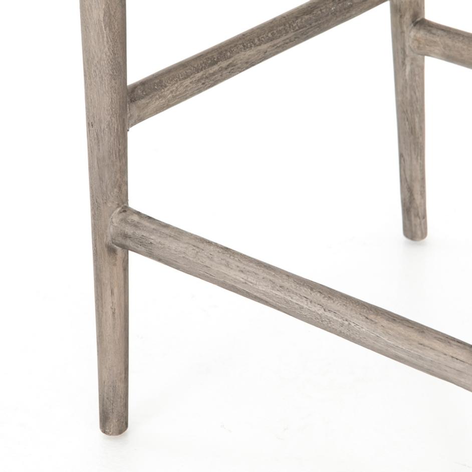 Muestra Bar Stool-Weathered Grey by FOUR HANDS