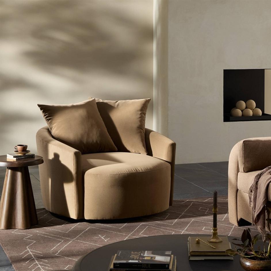 Chloe Swivel Chair by Four Hands