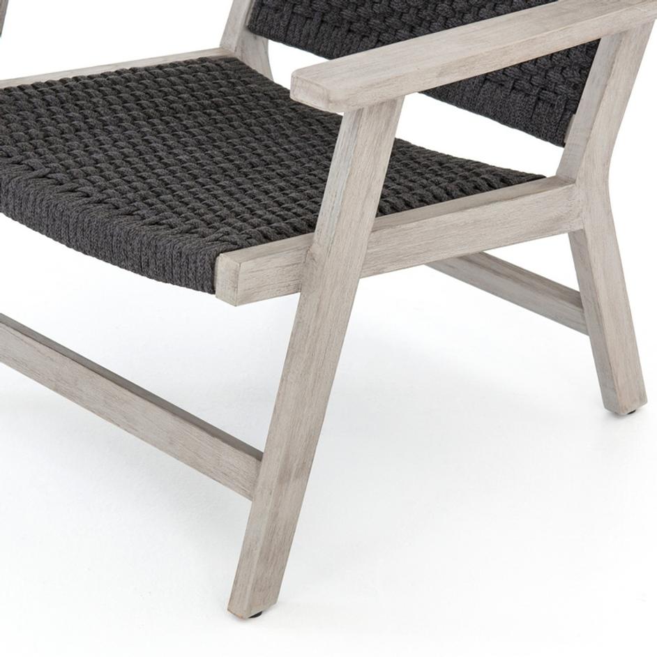 Delano Outdoor Chair-Weathered Grey by FOUR HANDS