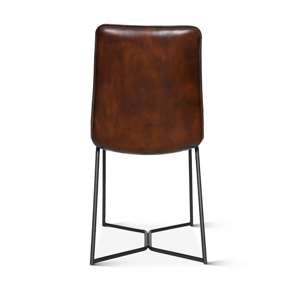 Morgan Dining Chair, Hand Washed Chestnut by Home Trends & Design