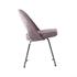 Johnson Dining  Side Chair - Heathered velvet purp by GALLA HOME