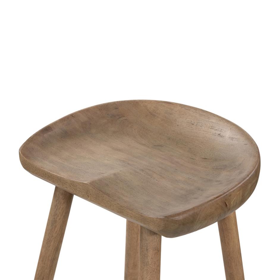 Barrett Stool In Natural Matte In Bar by FOUR HANDS