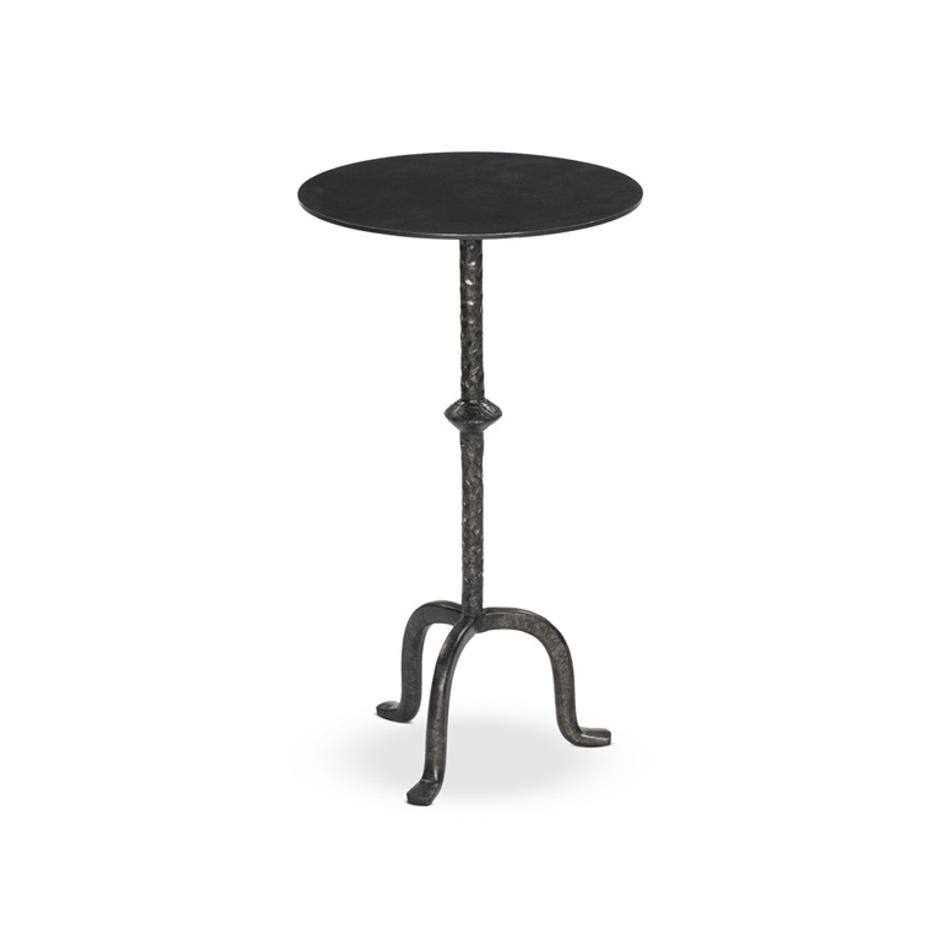 Jocelyn End Table - Raw Black Iron by Four Hands