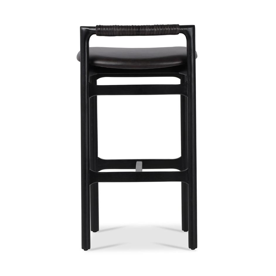 Baden Bar + Counter Stool - Sonoma Black by Four Hands