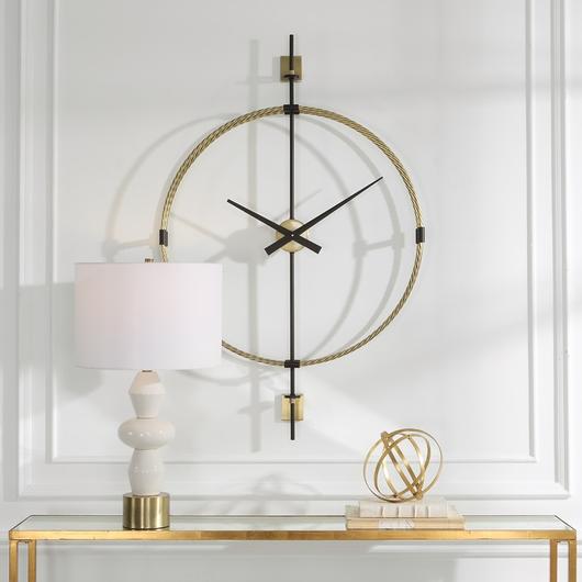 Time Flies Modern Wall Clock by Uttermost