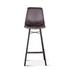 Sam Bar Chair, Charcoal by Home Trends & Design