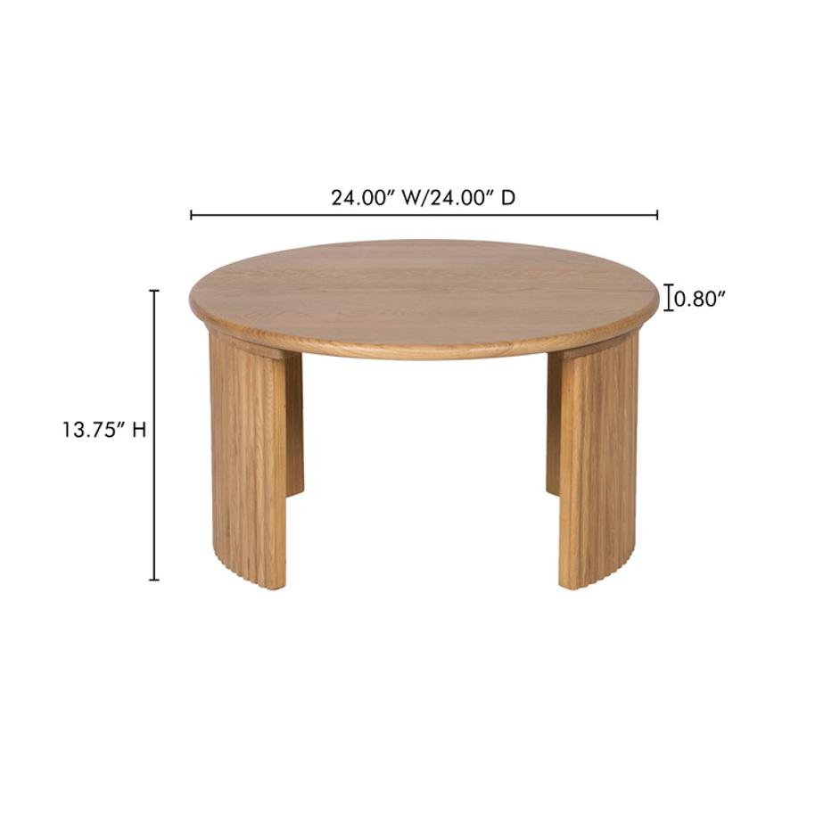 Penny Small Coffee Table Natural by Moes Home