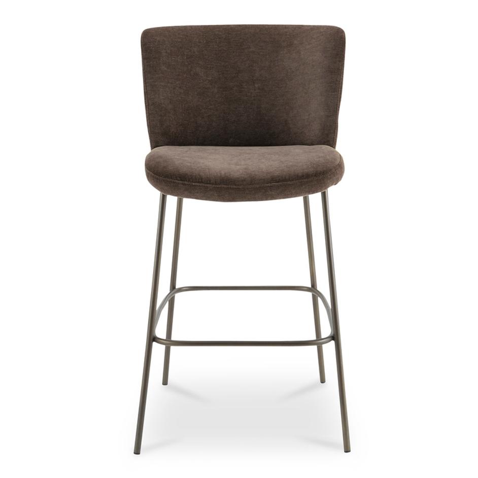 Early Bar Stool Dark Brown by Moes Home