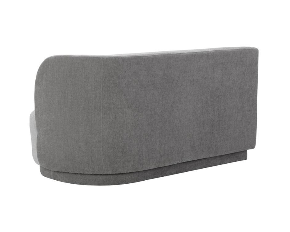 JACLYN MODULAR - RIGHT ARMCHAIR - EGYPT LIGHT GREY / DANNY MEDIUM GREY by Sunpan