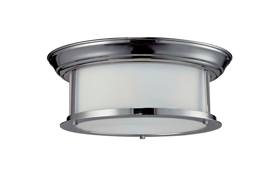 Sonna 2 Light Ceiling in Chrome Finish by Z-Lite