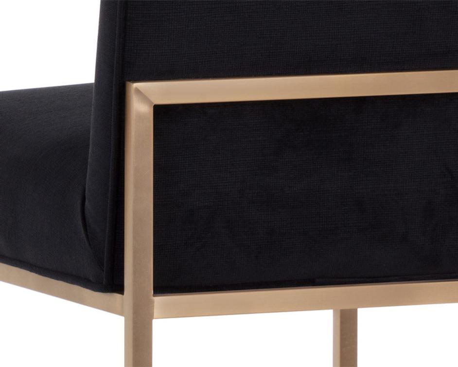 JOYCE BARSTOOL - CUBE BLACK by Sunpan