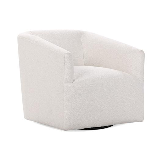 Vernon Upholstered Swivel Chair Rise by Classic Home