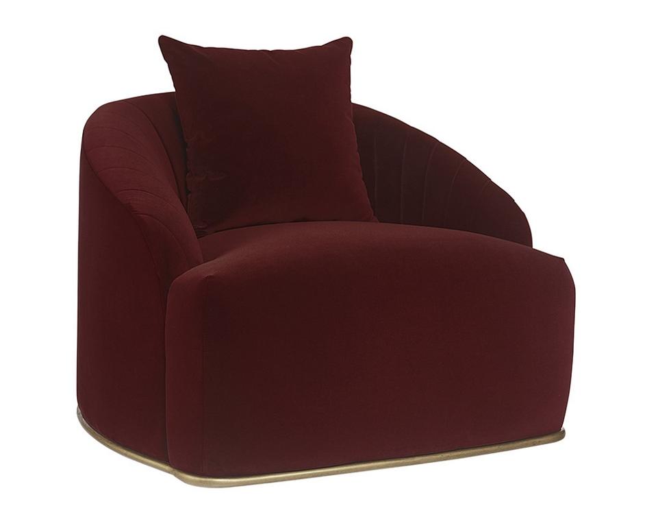 Astrid Chair - Merlot by Sunpan