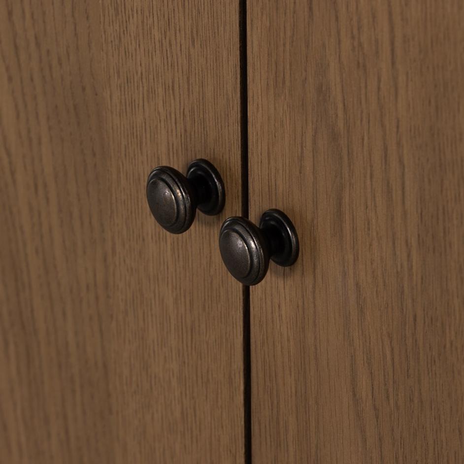 Pollard Media Console In Tan Oak by FOUR HANDS