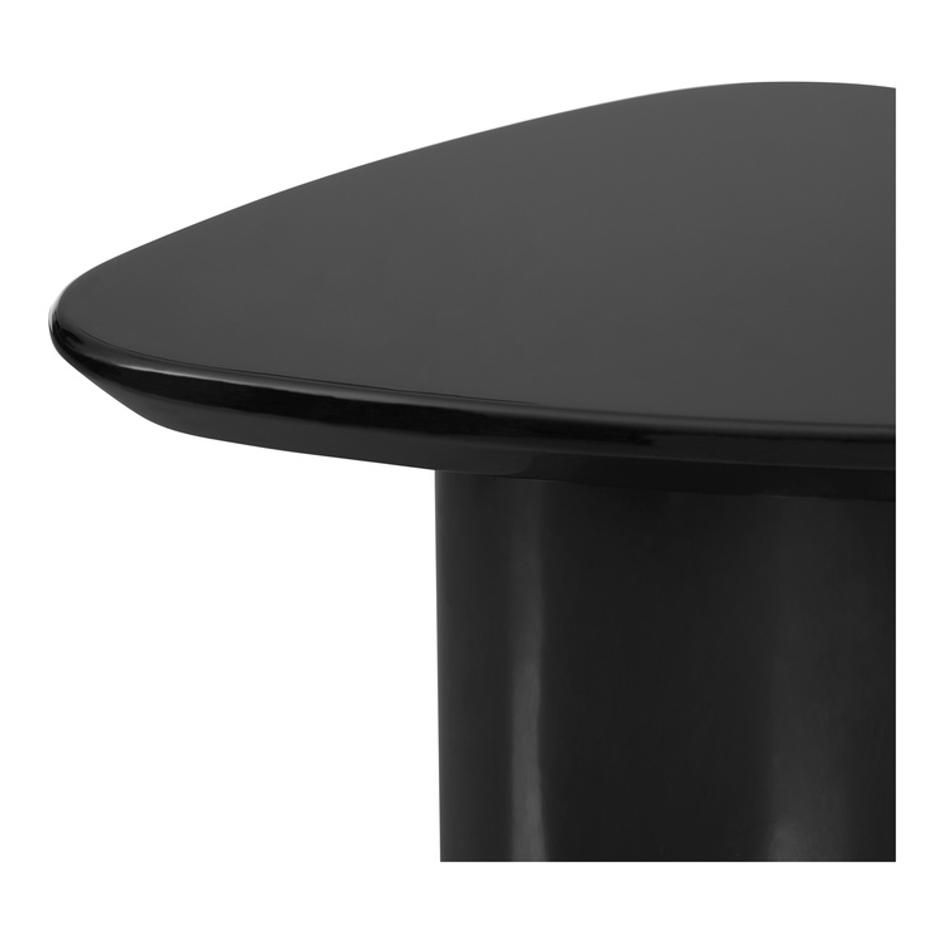 Eden Accent Table Black Lacquer by Moes Home