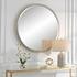 Canillo Gold Round Mirror by Uttermost