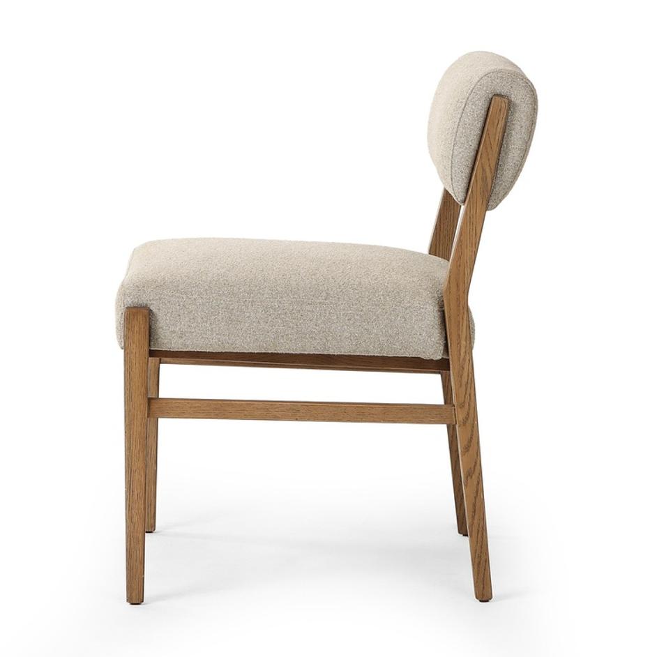 Navid Dining Chair - Weslie Flax by Four Hands