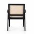 Flora Dining Chair-Drifted Matte Black by Four Hands