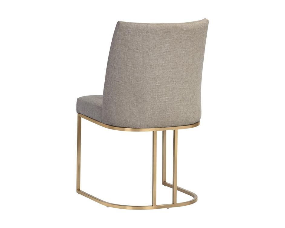 Rayla Dining Chair - Belfast Oyster Shell by Sunpan