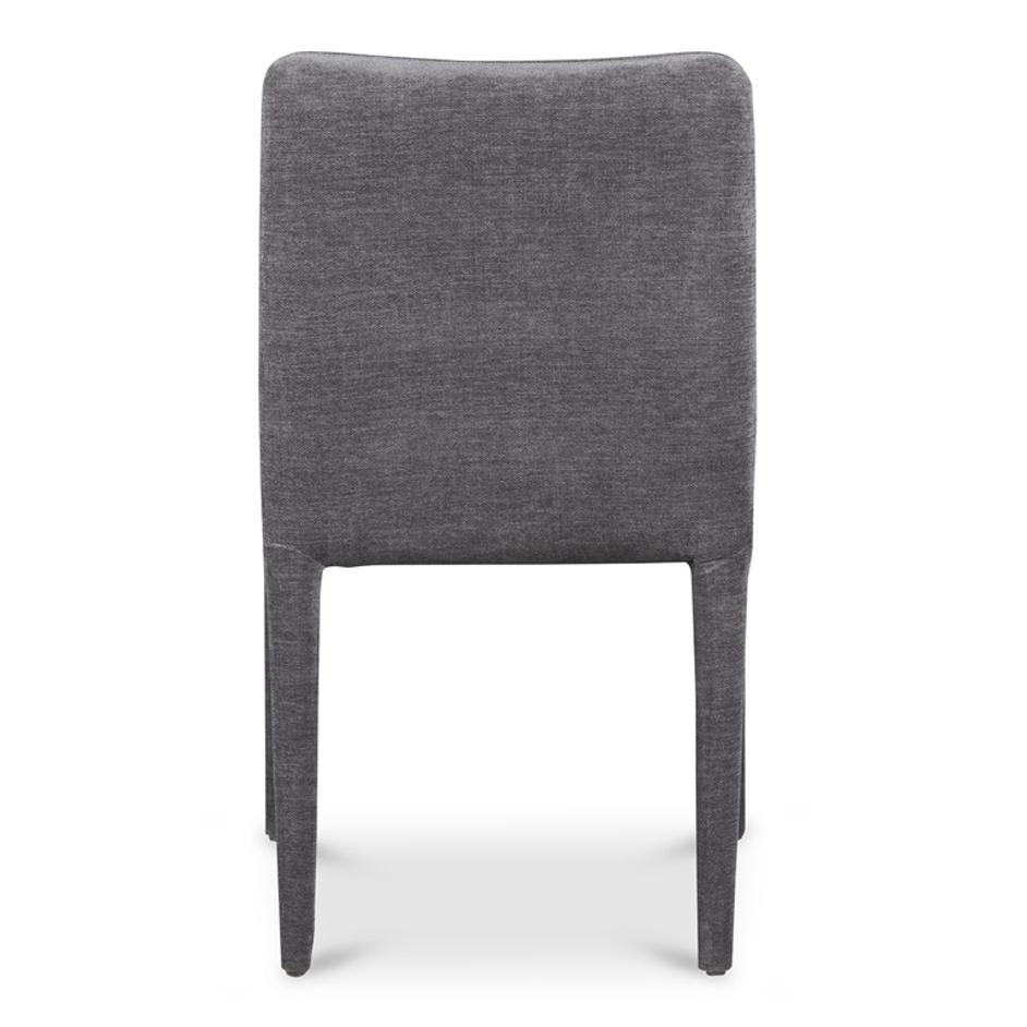 CALLA DINING CHAIR DARK GREY-M2 by Moes Home