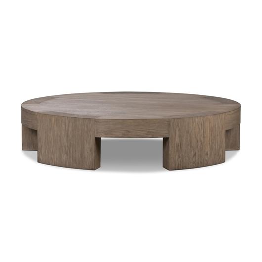 Sheffield Coffee Table Large in Warm Natural by FOUR HANDS
