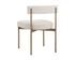 SENECA DINING CHAIR - ANTIQUE BRASS - DANNY IVORY by Sunpan