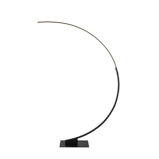 Cortina 25W LED Floor Lamp AC7593BK in Matte Black by Artcraft