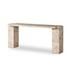 Romano Console Table - Desert Taupe Marble by Four Hands