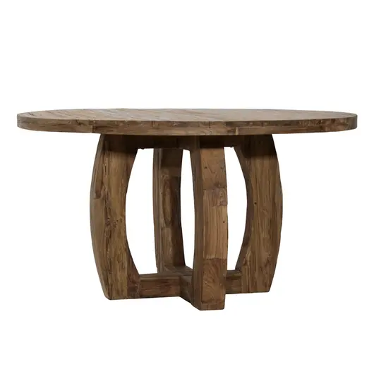 Milan Round Outdoor Dining Table by Curated Collections
