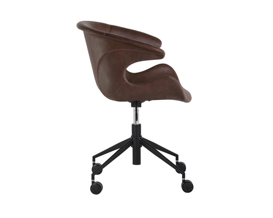 Kash Office Chair - Hearthstone Brown by Sunpan