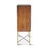 Cosmopolitan Bar Cabinet, Honey Brown by Home Trends & Design