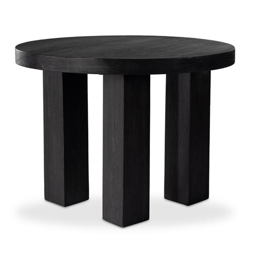 Mesa End Table - Ebony Parawood by Four Hands