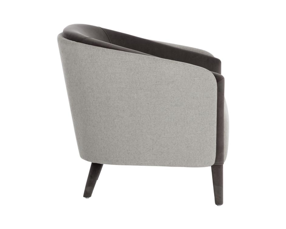 SHEVA ARMCHAIR - ERNST SANDSTONE / MEG ASH by Sunpan