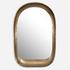 Bradano Brass Arch Mirror by Uttermost