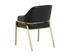 MALACHI DINING ARMCHAIR - CANTINA BLACK by Sunpan