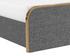 TOMETI BED - FULL - CHACHA GREY by Sunpan