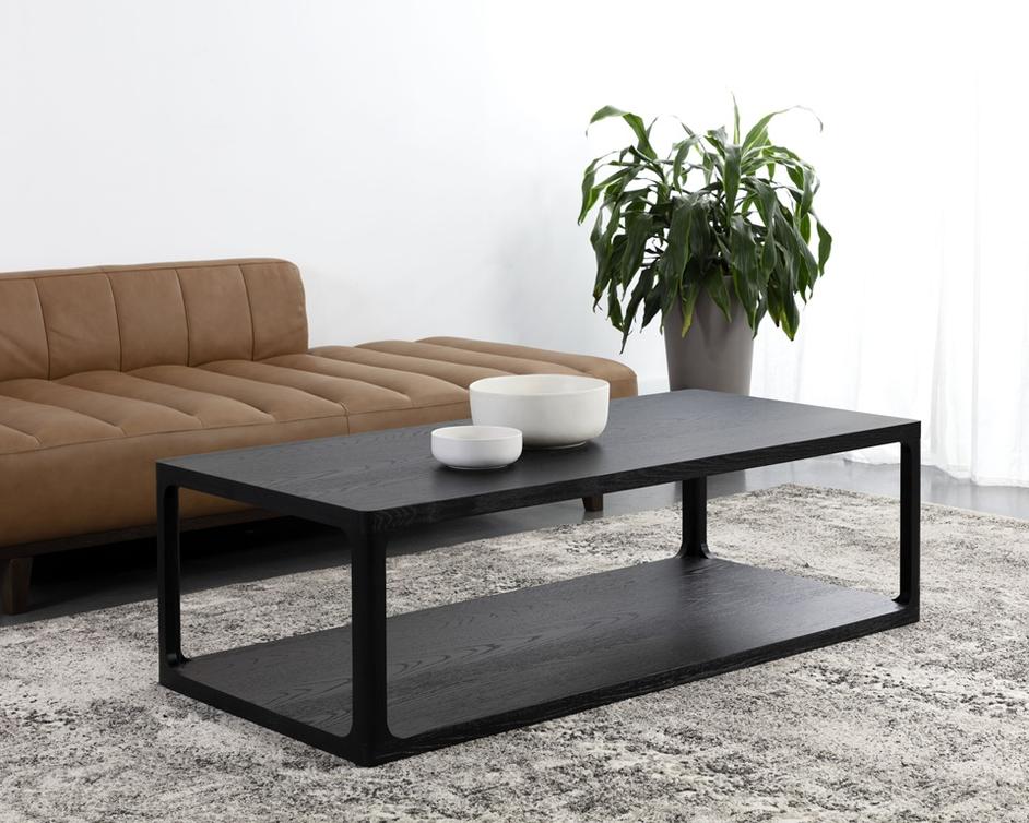 DONCASTER COFFEE TABLE - BLACK by Sunpan