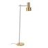 Vale Floor lamp - Brushed Brass by Galla Home