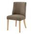 New Paris KD Fabric Dining Side Chair, Pasadena Taupe by New Pacific Direct