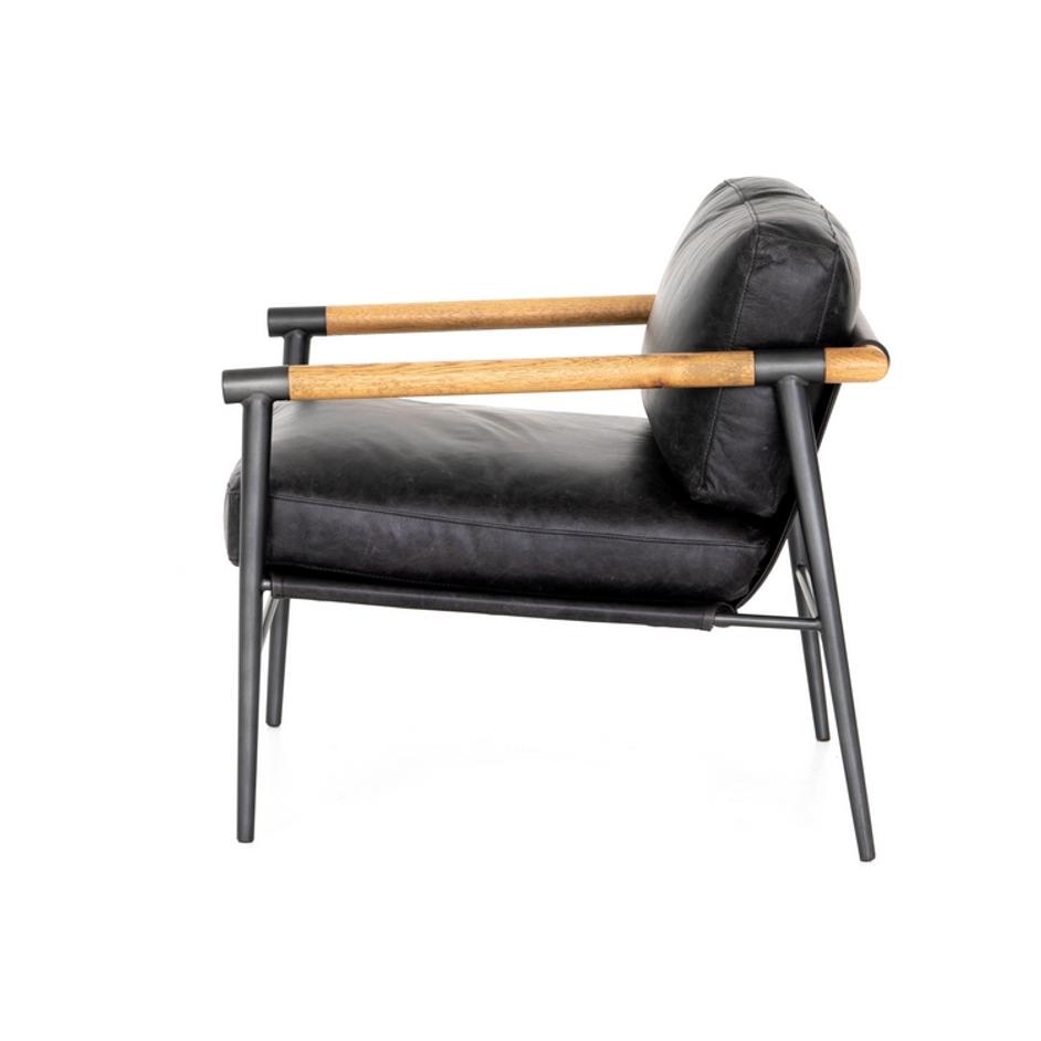 Rowen Chair In Sonoma Black by FOUR HANDS