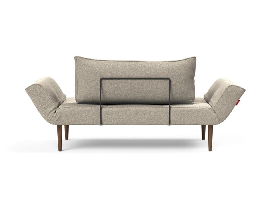 ZEAL SOFA DARK WOOD by INNOVATION USA