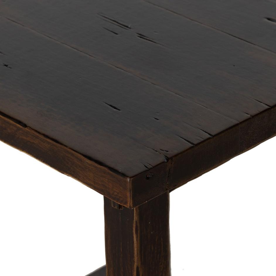 Rinda End Table - Distressed Walnut by Four Hands